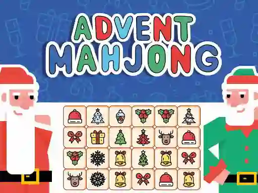 Xogo Advent Mahjong en liña
