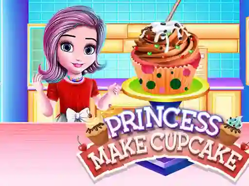 Xogo Princess Make Cup Cake en liña