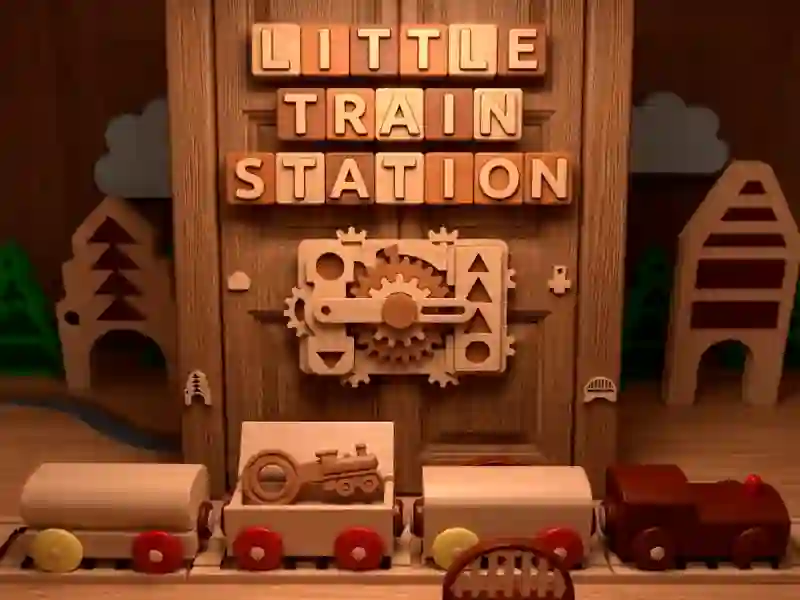 Xogo Little Train Station en liña