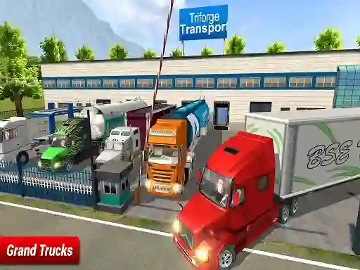 Xogo Ultimate Off Road Cargo Truck Trailer Simulator en liña
