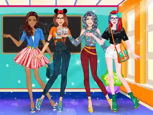 Xogo High School Dress Up For Girls en liña