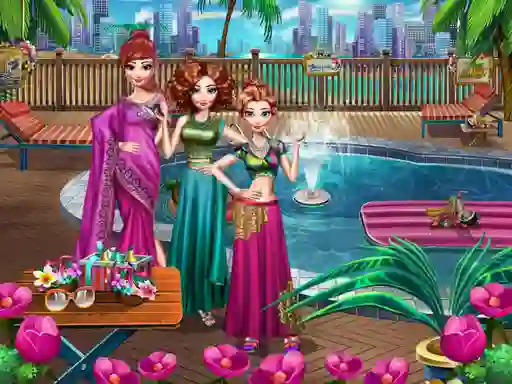 Xogo Girls Pool Party en liña