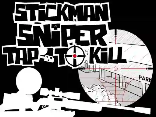 Xogo Stickman sniper Tap to kill en liña