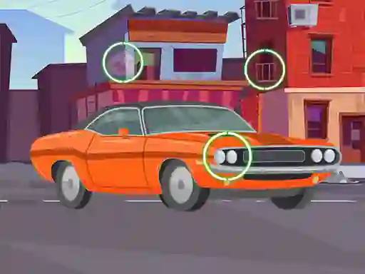Xogo Find The Differences Cars en liña