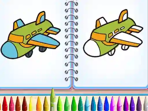 Xogo Aero Coloring Books en liña