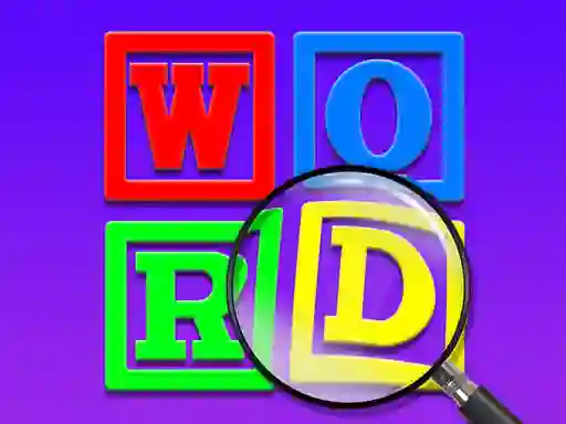 Xogo Word Finding Puzzle Game en liña