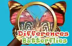 Xogo Differences Butterflies en liña