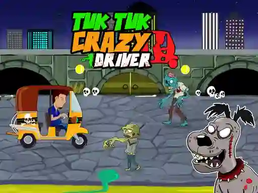 Xogo Tuk Tuk Crazy Driver en liña