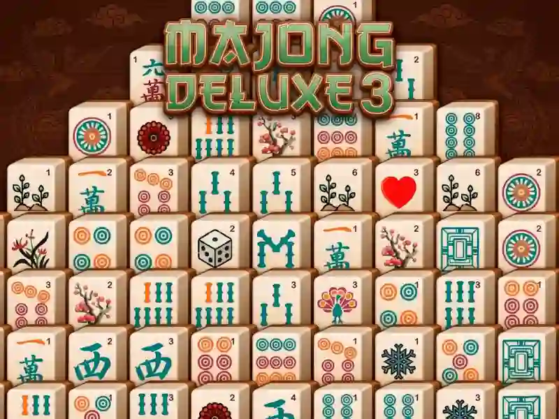 Xogo Mahjong Deluxe 3 en liña