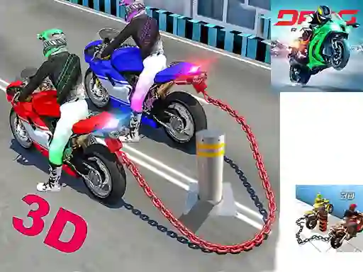 Xogo Chained Bike Racing 3d en liña