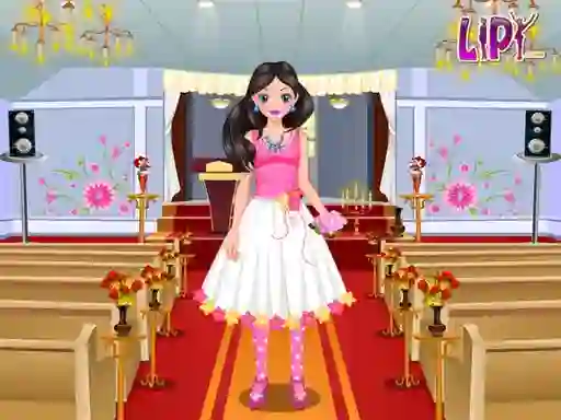 Xogo Flower Girl Dress Up en liña