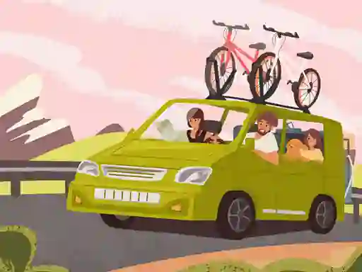 Xogo Family Travelling Jigsaw en liña