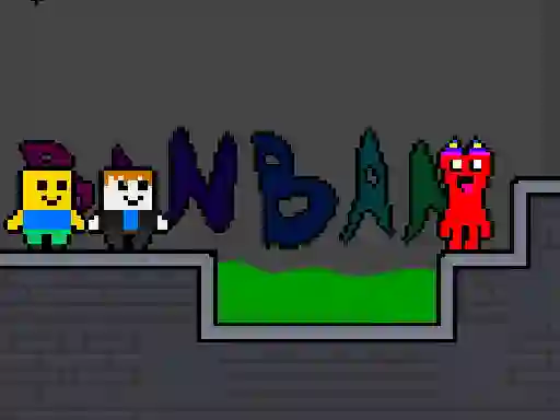 Xogo NoobLox vs Garten 2 Player en liña