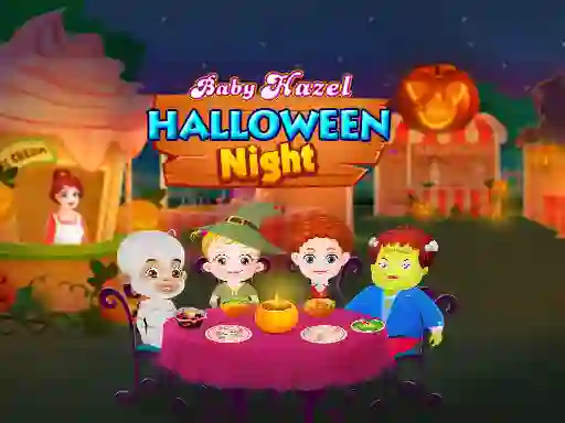 Xogo Baby Hazel Halloween Night en liña