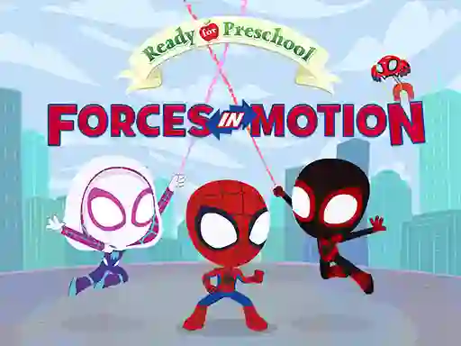 Xogo Ready for Presschool Forces in Motion en liña