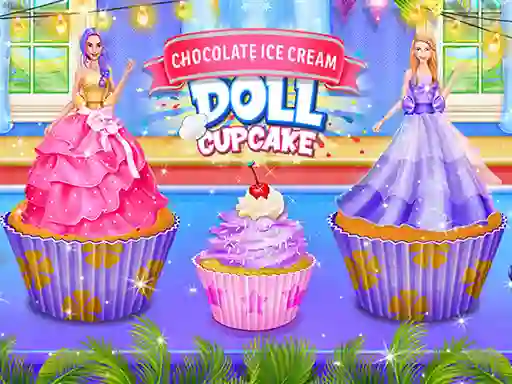 Xogo Ice Cream Doll Cake Maker en liña