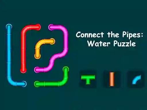 Xogo Connect the Pipes: Water Puzzle en liña