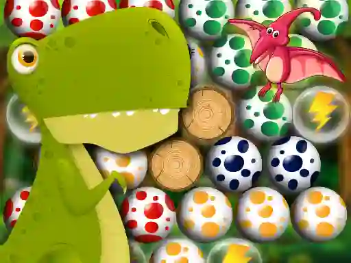 Xogo Egg Shooter: Bubble Dinosaur en liña