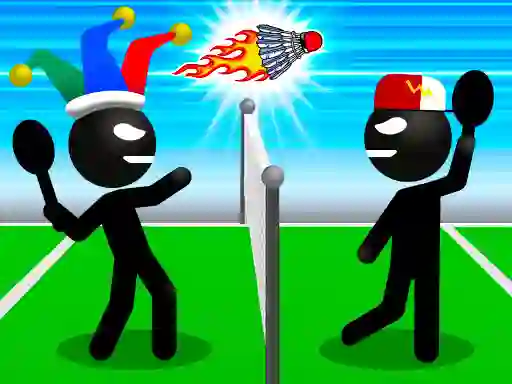 Xogo Stickman Sports Badminton en liña
