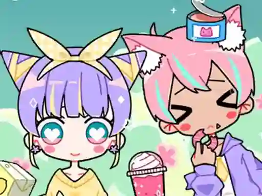 Xogo Cute Girl Avatar Maker en liña
