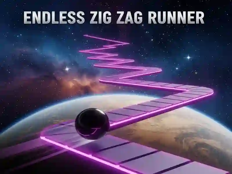 Xogo Endless Zig Zag Runner en liña