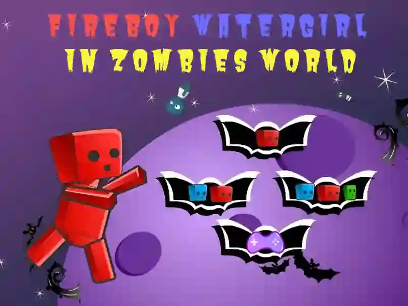 Xogo Fireboy Watergirl In Zombies World en liña