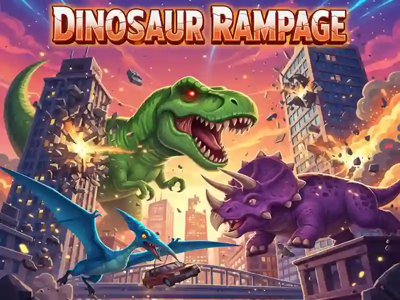 Xogo Dinosaur Rampage en liña