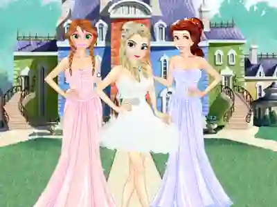 Xogo Girls Ball Dress up en liña