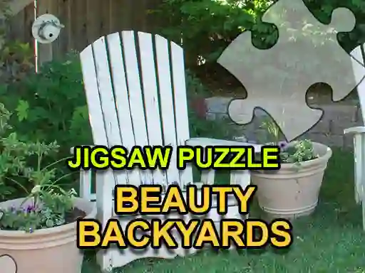 Xogo Jigsaw Puzzle: Beauty Backyards en liña