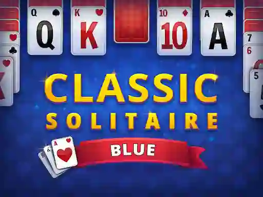 Xogo Classic Solitaire Blue en liña