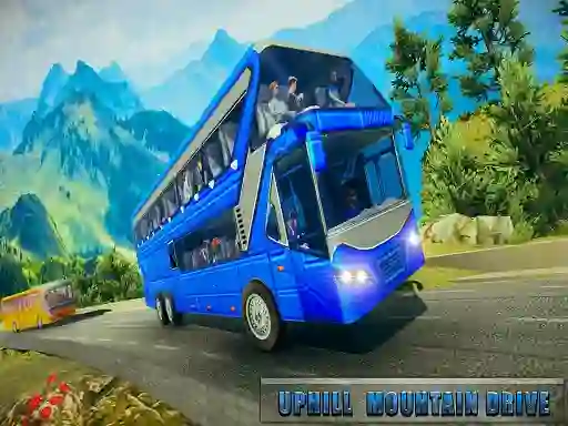 Xogo Dangerous Offroad Coach Bus Transport Simulator en liña