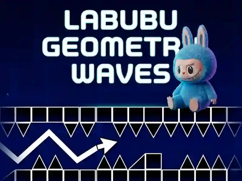 Xogo Labubu Geometry Waves en liña