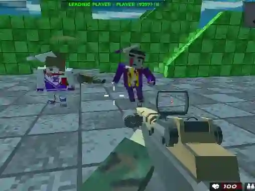 Xogo Survival Shooting Xtreme Crazy Pixel Combat en liña