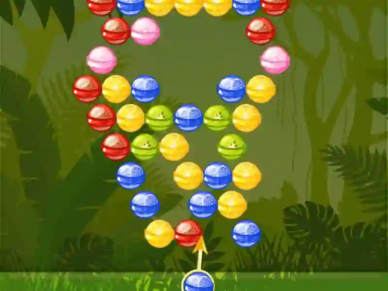 Xogo Bubble Shooter Fruits Candies en liña