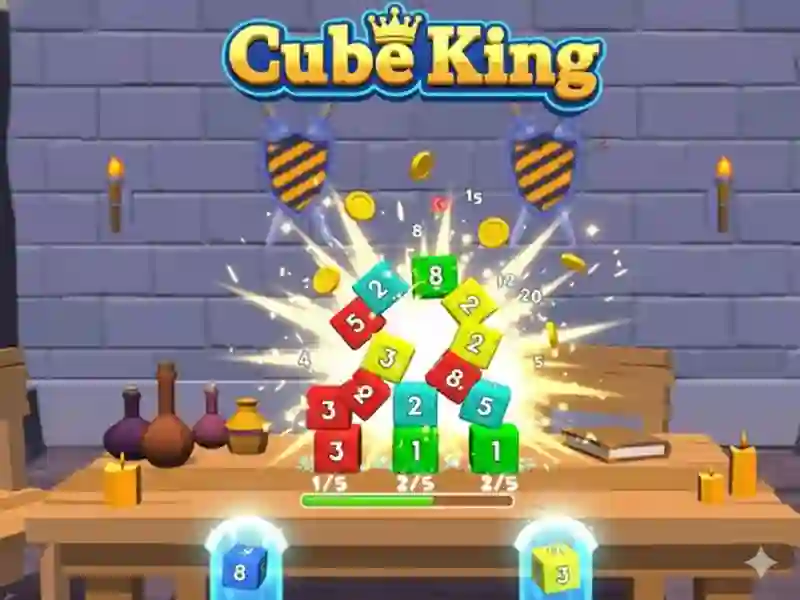 Xogo Cubes King en liña