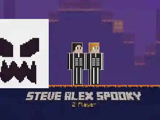 Xogo Steve Alex Spooky 2 Player en liña