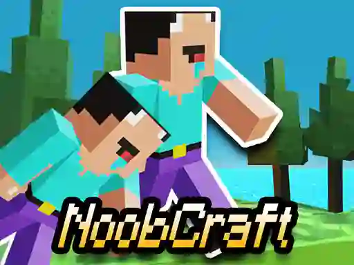 Xogo Parkour Craft Noob Steve 2 en liña