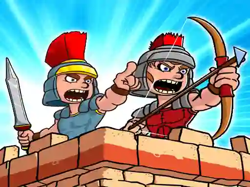 Xogo Impire Rush Rome Wars Tower Defense en liña