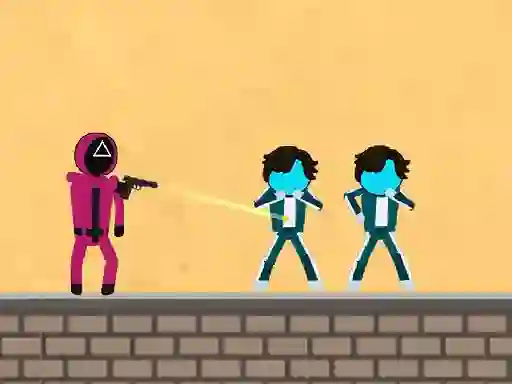Xogo Squid Game 2D Shooting en liña