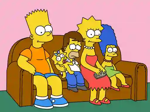 Xogo The Simpsons Jigsaw Puzzle en liña