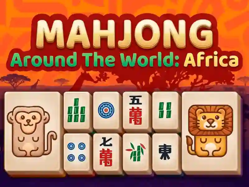 Xogo Mahjong Around The World Africa en liña