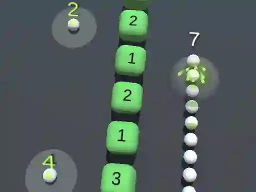 Xogo Snake 3D Block en liña