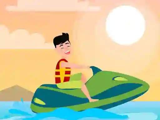 Xogo Jet Ski Fun Hidden en liña
