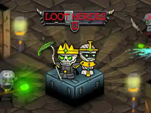 Xogo Loot Heroes 2 en liña