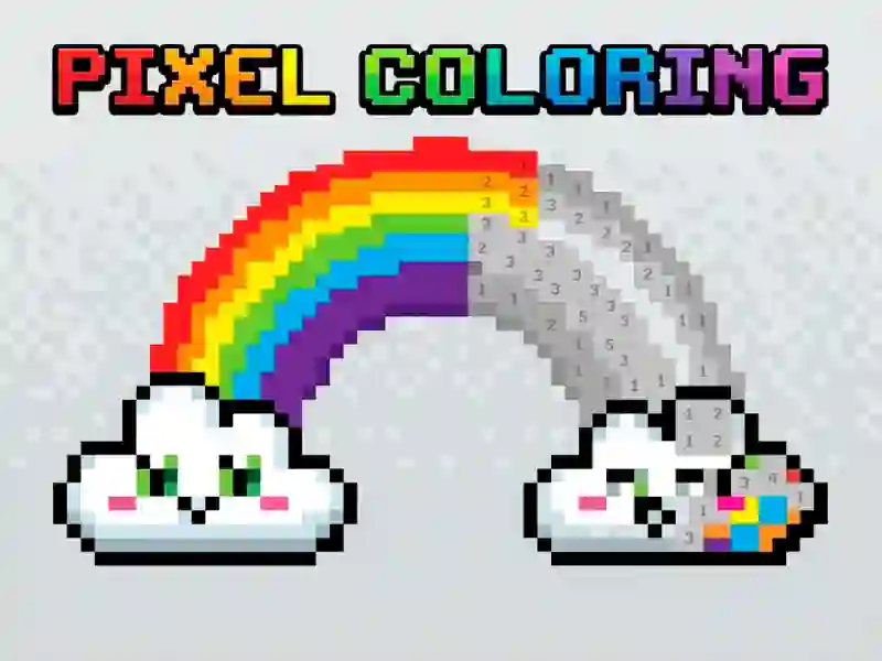 Xogo Pixel Coloring en liña