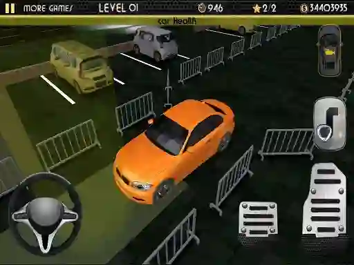 Xogo Night Car Parking Simulator en liña