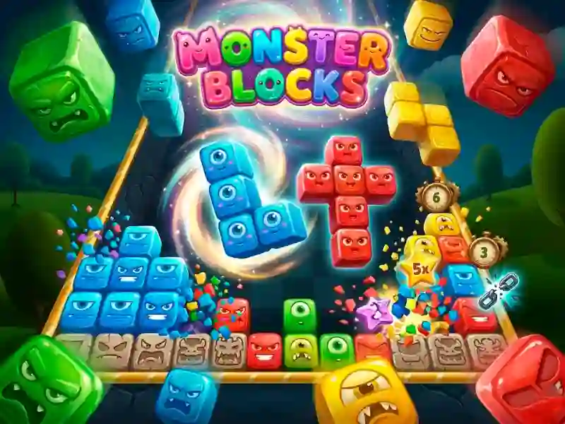 Xogo Monster Blocks en liña