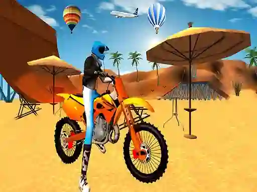 Xogo Motocross Beach Game: Bike Stunt Racing en liña