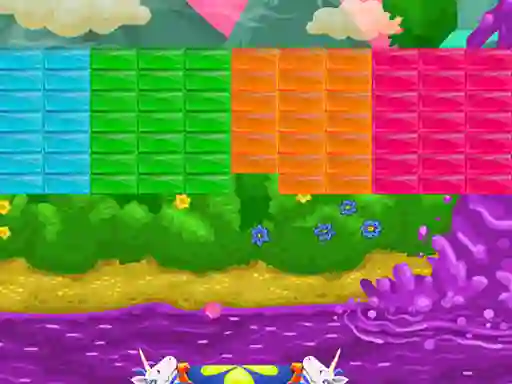 Xogo Brick Breaker Unicorn en liña