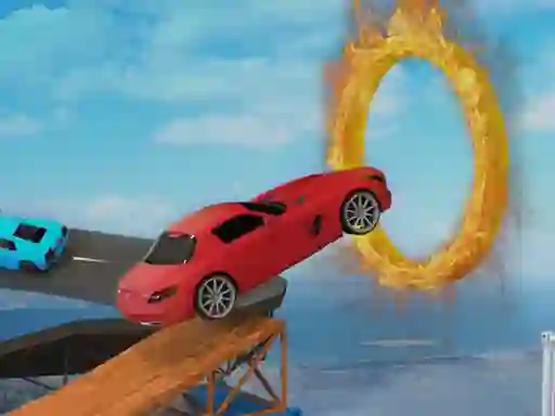 Xogo Car Stunt Races Mega Ramps en liña